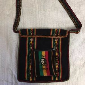 Bob Marley over the shoulder bag